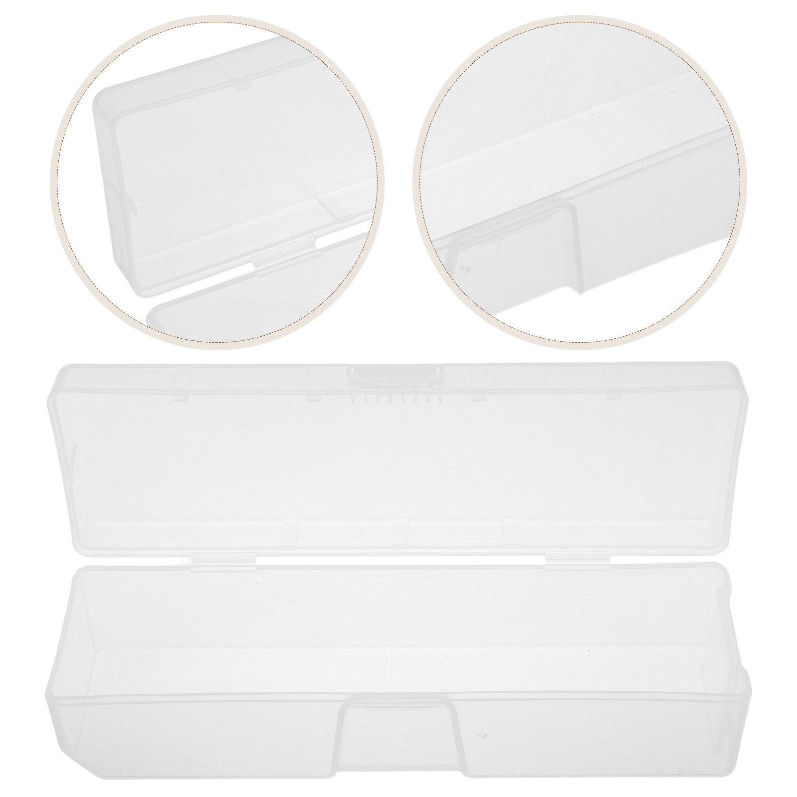 Mask Case Hard Shell - シュノーケルマスクケース 保護用透明ハードシェル 頑丈で軽量なスイミングゴーグル収納ボックス スキューバダイビング旅行用