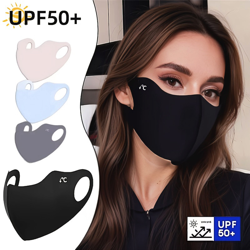 冷却サマーサンマスクアウトドアスポーツ通気性アイスシルクドラ - Sports Mask Breathable のレビューと価格