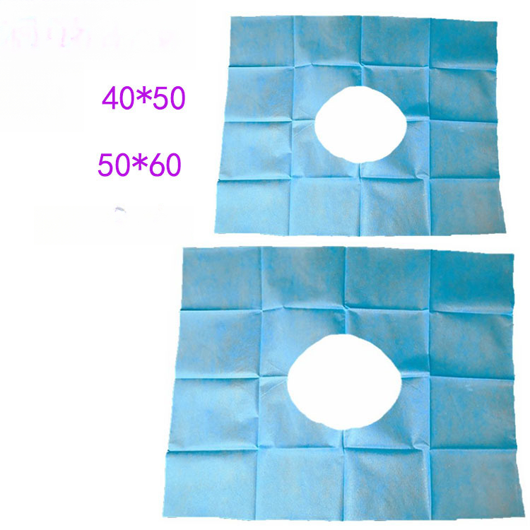 50 個使い捨てサージカルドレープ穴カバー不織布滅菌穴シート - Disposable Mask Blue のレビューと価格