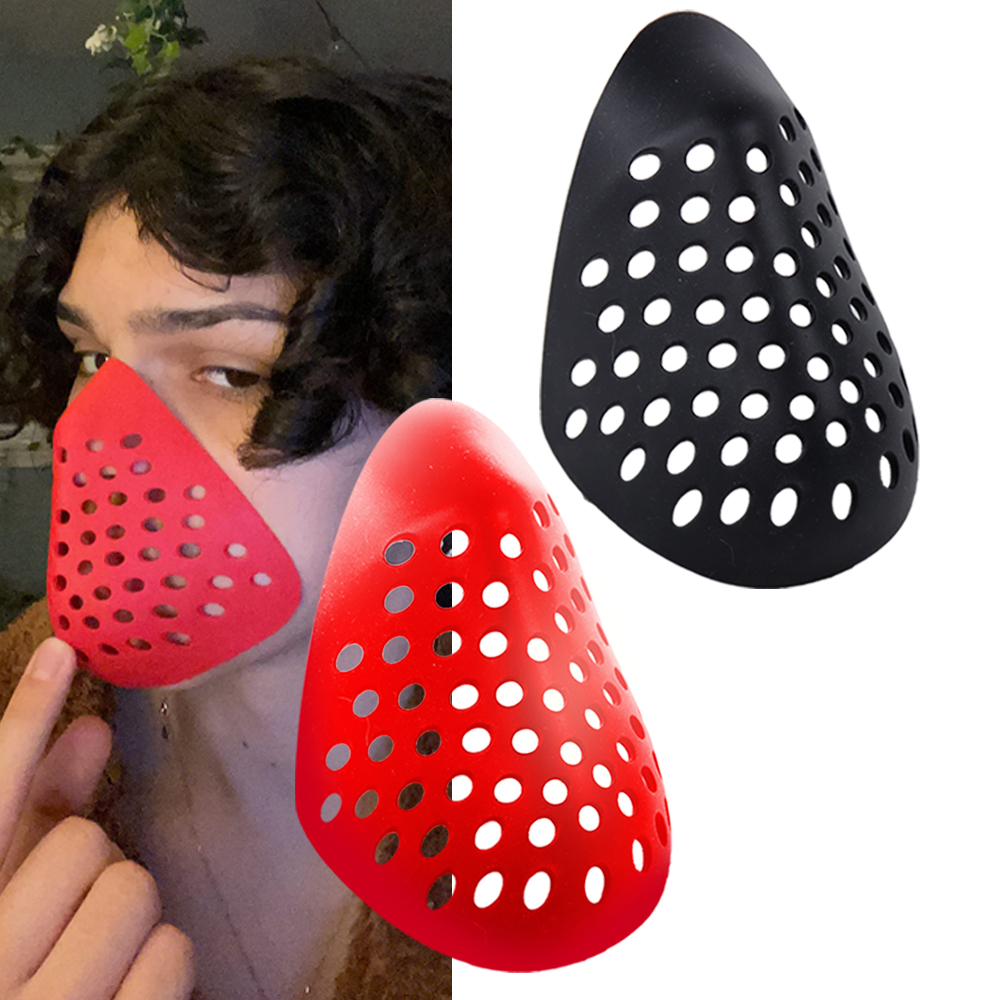 ハーフフェイスブラケットシリコンマスクコスプレ Ourdoo - Silicone Mask Bracket のレビューと価格