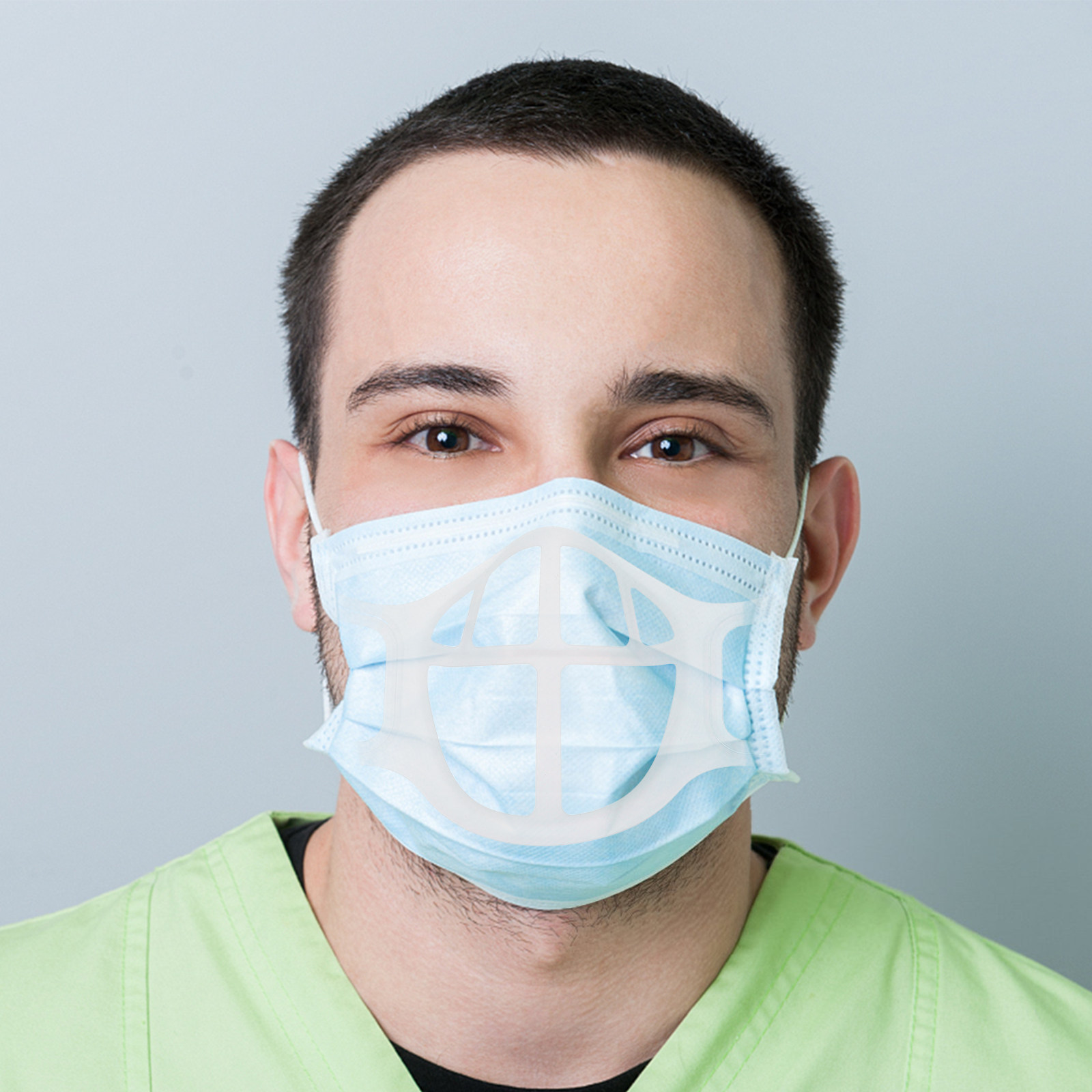 5個入りプレミアム食品グレードシリコンマスクホルダー、内部サ - Silicone Mask Bracket のレビューと価格