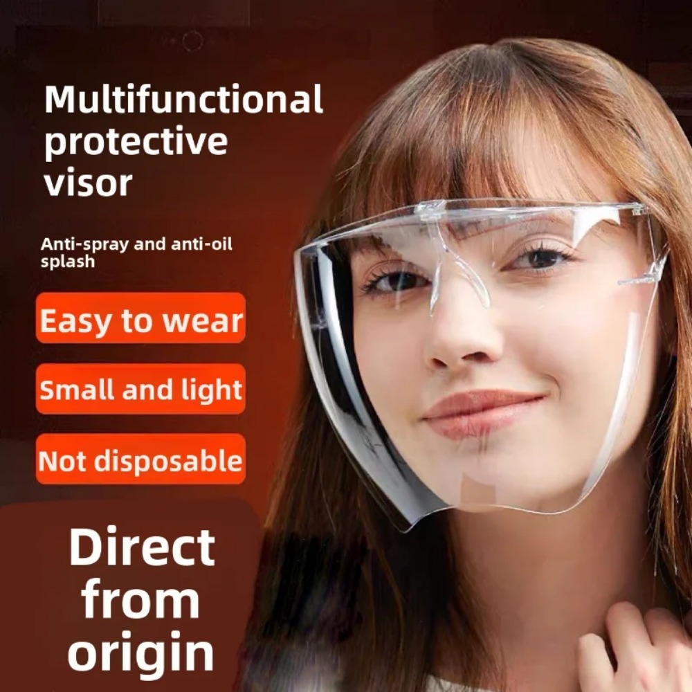 フルフェイスタイプ高精細透明防曇防滴保護マスクスペースマスク - Anti Pollution Mask のレビューと価格