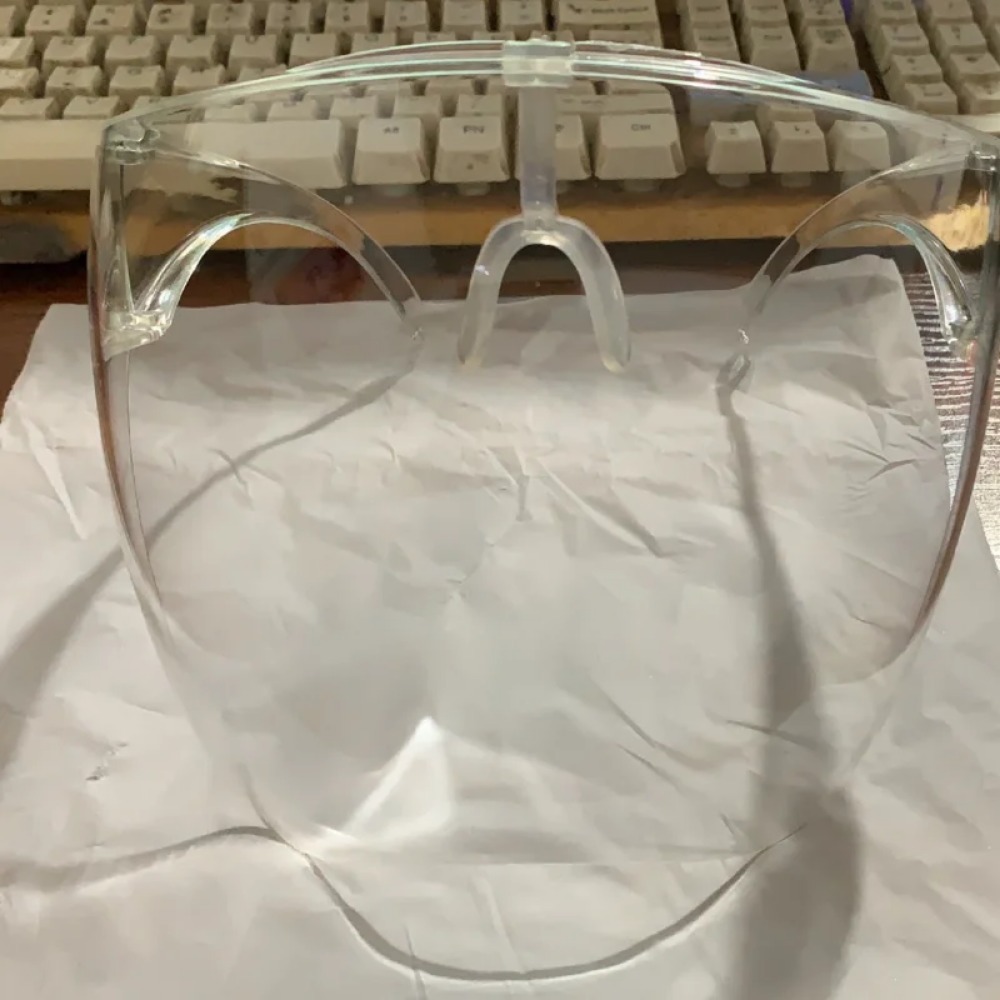 フルフェイスタイプ高精細透明防曇防滴保護マスクスペースマスク - Anti Pollution Mask のレビューと価格