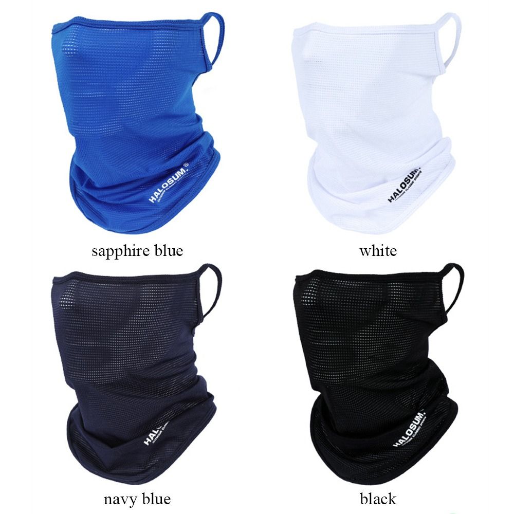 夏アイスシルク日焼け防止バイクマスクフルフェイスマスク目出し - Sports Mask Breathable のレビューと価格